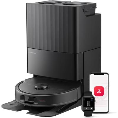 Roborock QV 35S Robot Vacuum and Mop,10000Pa Suction, Self-Emptying, Self-Washing & Air Drying,10mm Mop Raise