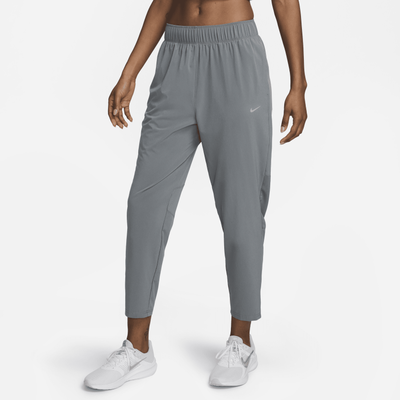 Nike Dri-FIT Fast Women's Mid-Rise 7/8 Running Trousers - Grey - Polyester/Elastane