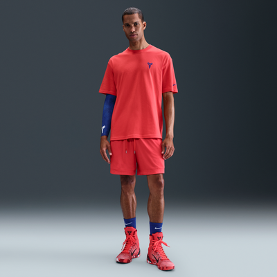 Nike Kobe Dri-FIT 15cm (approx.) Basketball Shorts - Red - Polyester