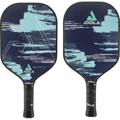 Pickleballschläger JOOLA "Seneca CDS 16", blau (blau, weiß), RacketsportschlägerB:200mm L:406mm T:16mm, aus Carbon, USAPA zertifiziert Schläger, B:200mm L:406mm T:16mm