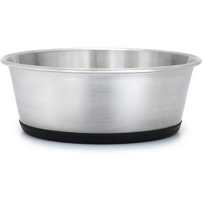 Lionto - Napf aus Edelstahl, 950ml, rutschfest, Wassernapf für Hunde & Katzen Image