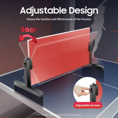 Professionelles Tischtennis-Bounce-Board, Ping-Pong-Rückseite, Maschine 360° ° Verstellbarer Image