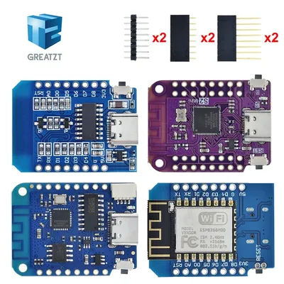 WeMos D1 Mini Pro V3.0 NodeMcu 4 MB/16 MB Bytes Lua WIFI Internet of Things Entwicklungsboard Image