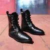 BJD puppe schuhe geeignet für 1/3 1/4 größe spitze spitz leder stiefel schuhe military stiefel kurze
