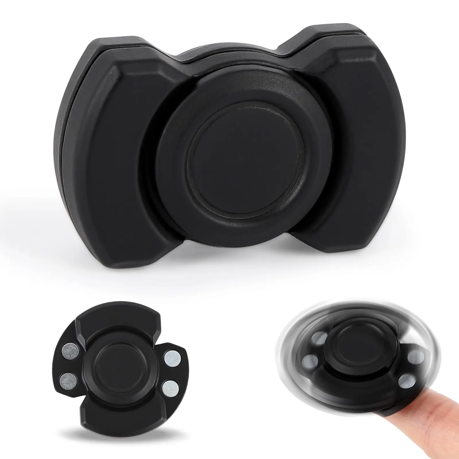 Magnetischer Slider Fidget Spinner EDC Multiple Play Erwachsenes Anti-Stress-Spielzeug Handspinner für ADHS Angst Autismus Stressabbau Image