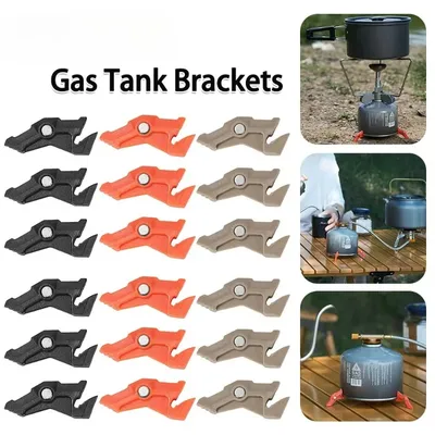 Magnetic Tripod Camping Stove Stand Multifunctional Outdoor Stove Holder Camping Stove Bottle Shelf