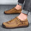 Männer Leder Schuhe Casual Mokassin Handgemachte Große Größe 48, Outdoor Bequeme Hohe Qualität Mode