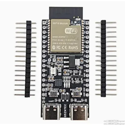 ESP32-C6 Entwicklungsboard ESP32-C6-DevKitC-1 WIFI6 BLE Zigbee/Thread Image