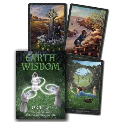 Erde Weisheit Orakel Karten voll Englisch 32 Karten Deck Tarot mysteriöse Weissagung Familie Party Brettspiel Image