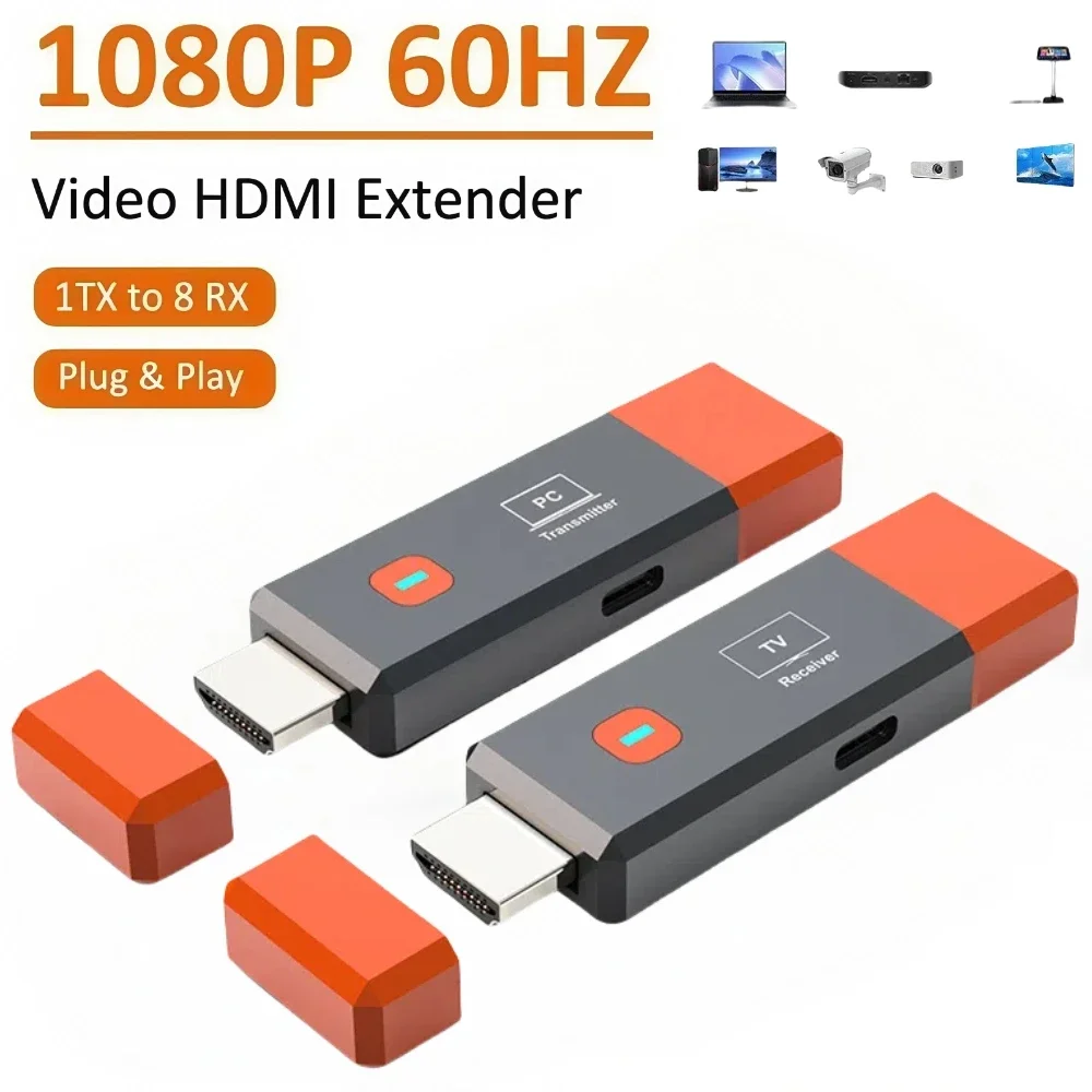 5G Wireless HDMI Video Sender Empfänger Extender kit TV Stick Dongle Adapter Für PC Kamera Laptop Zu Projektor Monitor TV Image