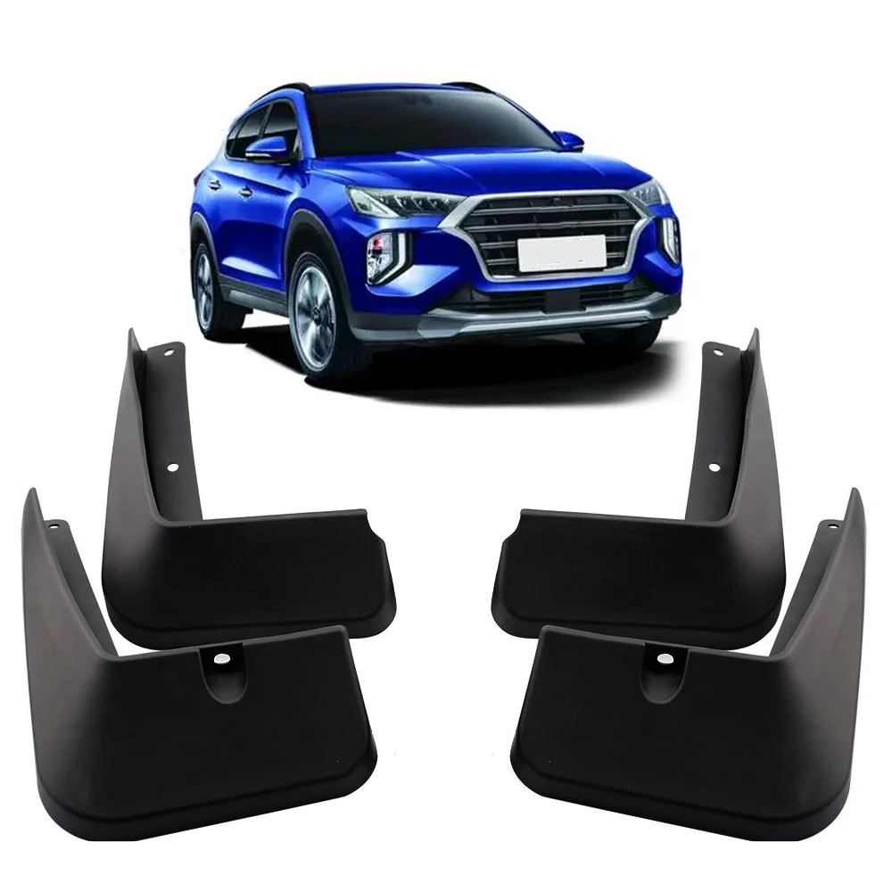 Auto Schmutz fänger für Hyundai Tucson 2015-2020 Kotflügel Kotflügel 4 Stück Schlamm klappen schutz Spritz schutz Schutz Zubehör Image
