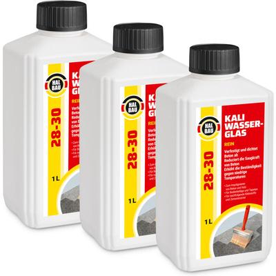 Halbau - Kaliwasserglas HB28-30 Betonimprägnierung Holzschutz Grundierung Konservierung - 3L Image