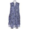 Marc O Polo Damen Kleid, Gr. 46, blau, Baumwolle, Modal