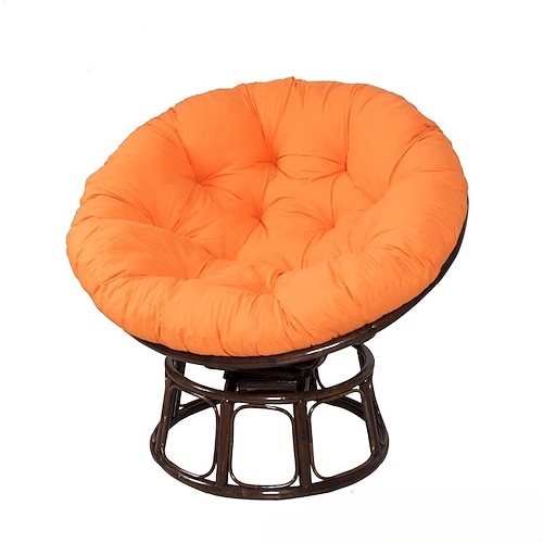 rundes Kissen für Balkon, Terrasse, Garten, Outdoor oder Indoor, Stuhlkissen, Hängekissen, Eier-Ersatz-Stuhlkissen Image