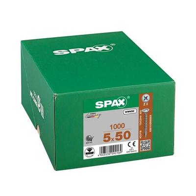 SPAX Universalschrauben Z2 Rückwandkopf WIROX 5 x 50 mm 1000 Stück Image