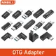NNBILI Adattatore universale OTG tipo C Convertitore USB C maschio a USB-A maschio femmina per