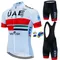 Biciclette sportive UAE Set tuta da uomo Bicicletta per uomo Abbigliamento Uomo Abbigliamento da