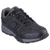 Schnürschuh SKECHERS "URBAN TRAX", Herren, Gr. 47,5, schwarz (schwarz, grau), Leder, Synthetik, sportlich, Schuhe, Outdoorschuh, Sneaker mit gepolsterter Innensohle