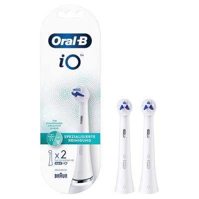 Oral-B - iO Spezialisierte Reinigung in Weiß Elektrische Zahnbürsten 2 ct (29.49 € / 1 ct)