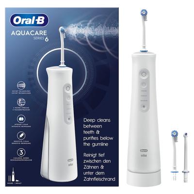 Oral-B - Aqua Care 6 in Weiß Munddusche 1 ct (89.49 € / 1 ct)