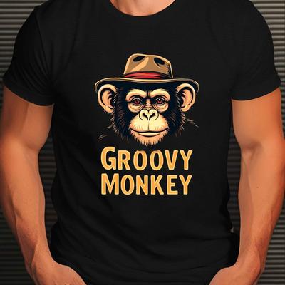TEMU Crinkle Plus Size Men's T-shirt Image