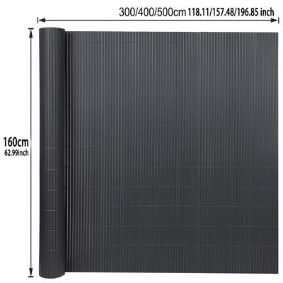 TEMU Colour 90 -180cm High Pvc Privacy Screen W Privacy Fence Balcony Privacy Screen With Ties Protection Uv Protection For Garden Patio Image