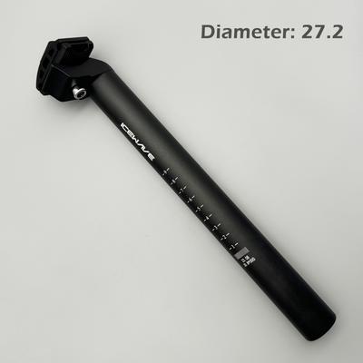 TEMU Icewave Aluminum Alloy Bicycle Seat Post, /27.2/28.6/30.9/31.6mm Adjustable Clamp, 300mm Road Bmx Bike Seat Post With , Mountain Bike Seat Post, Cycling Accessories Image