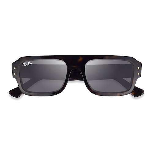 Unisex s rectangle Tortoise Acetate,Eco Friendly Prescription sunglasses - Eyebuydirect s Ray-Ban RB4454 Lukas