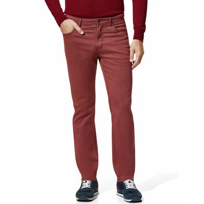 Walbusch Herren Jeans Sattlerstich Rot Image