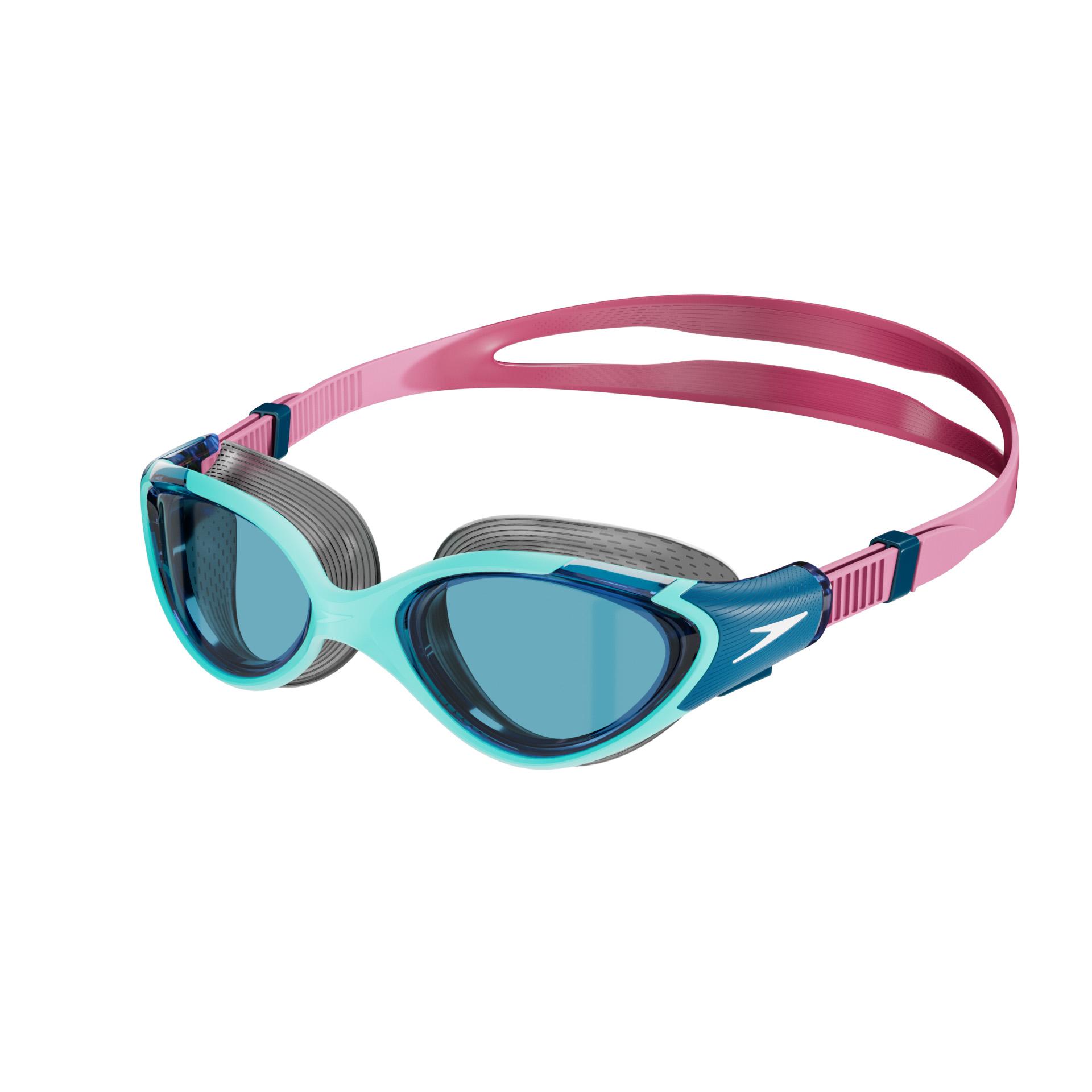 Speedo - "Biofuse 2.0" Schwimmbrille 2024 für Damen (Blau/Pink) Image