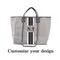 Sac fourre-tout carré pour femme, sacs à main à rayures, toile de vacances, cadeaux de mariée, mode,