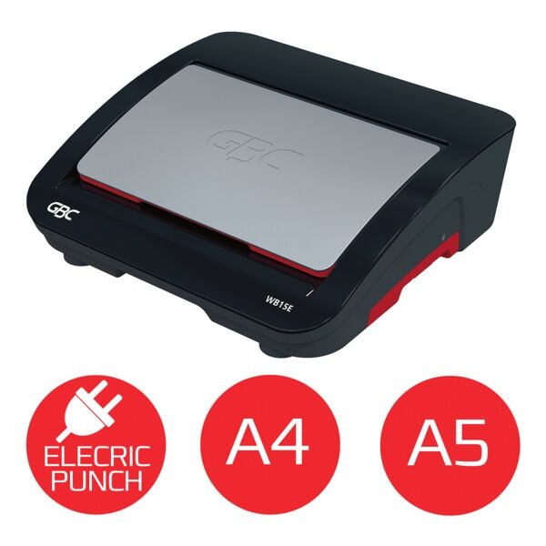 GBC Elektrisches Drahtbindegerät »WireBind WB15E« grau, 0.4x32.7x39.4 cm Image