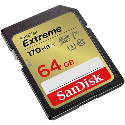 SanDisk Speicherkarte SDXC-Card Extreme 64 GB Image