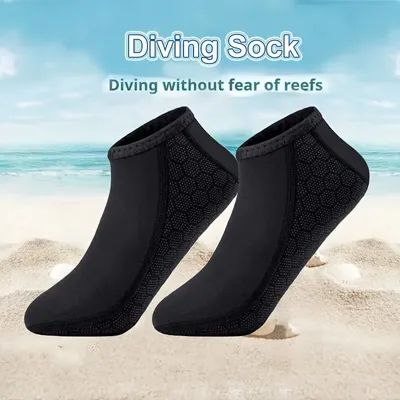 Neoprene Water Socks 3mm Sand Proof Beach Volleyball Fin Socks Wetsuit Diving Socks for Snorkeling