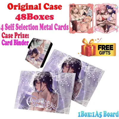 Wholesale 2025 Lastest A5 Size Kakasheng Dream Beauty Collection Card Board Waifu Kafka Sliver Wolf