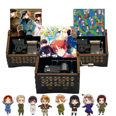 Anime Hetalia Axis Power Music Box Marukaite Chikyuu Melody Ending Song Hetalia World Stars Fans