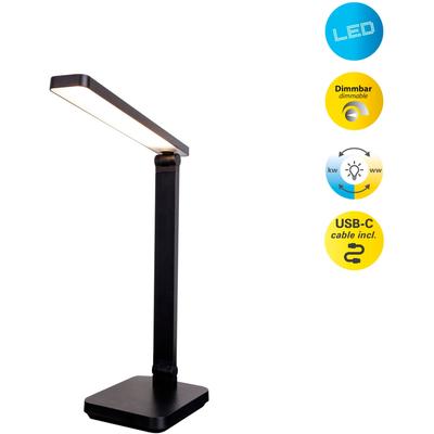 NÄVE Tischleuchte "MOVER", schwarz, Ø 14,80cm H: 38,00cm, Lampen, Inkl. CCT-Farbwechsler Image