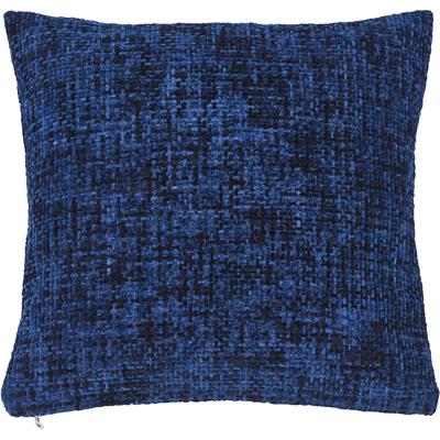 Kissenbezug DONE. "Twist", blau (dunkelblau), B:45cm H:1cm L:45cm, Polyester, Polyester, Kissenbezüge, Geflochtene Optik Image
