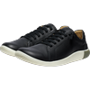 Barfußschuh KEEN "KNX LACE", Gr. 46, schwarz-weiß (schwarz, star weiß), Leder, sportlich, Schuhe Barfußschuh