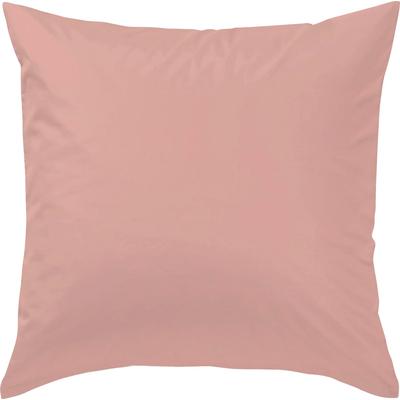 Kissenbezug CURT BAUER "Uni-Mako-Satin", lila (malve), B:80cm L:80cm, Mako-Satin, Obermaterial: 100% Baumwolle, Kissenbezüge, Unifarben Image