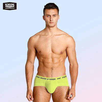 52025 Männer Mode Slips Seidige Modale Nahtlose Hoch Atmungsaktive Unterhose Natürlich Sexy Unterwäsche Trendy Briefs Männer Slips Image