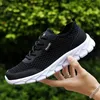 Neue Männer Casual Sport Schuhe Atmungsaktive Leichte Turnschuhe Outdoor Mesh Schwarz Laufschuhe