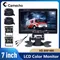 Camecho 7-Zoll-Auto-Monitor, LCD-Display, Rückfahrkamera, wasserdicht, 4-polig, IR-Nachtversion, Rückfahrkamera für Bus, LKW, Wohnmobil