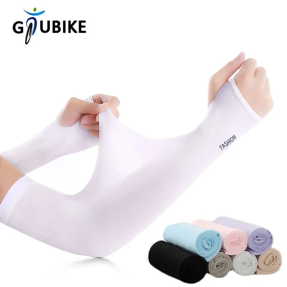 GTUBIKE Radfahren Ärmel Sonnenschutz Sommer Outdoor Sport Reisen Multi-farbe Arm Schatten Bequem Und Atmungsaktiv Für Mann Frauen Image