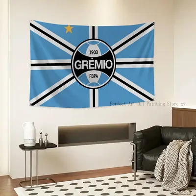 1PC Gremio Flagge Flaggen und Banner Vier Loch Flagge Polyester Outdoor Dekor Raumästhetik Image