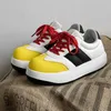 Neue Original männer Designer Turnschuhe Mode Dicken sohlen Skateboard Schuhe Männer Low-top