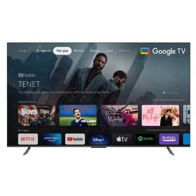 98" 85'' Zoll QLED UHD 4K SMART TV Google ANDROID Fernseher zum Verkauf Globale Version TV unterstützt 120 Hz