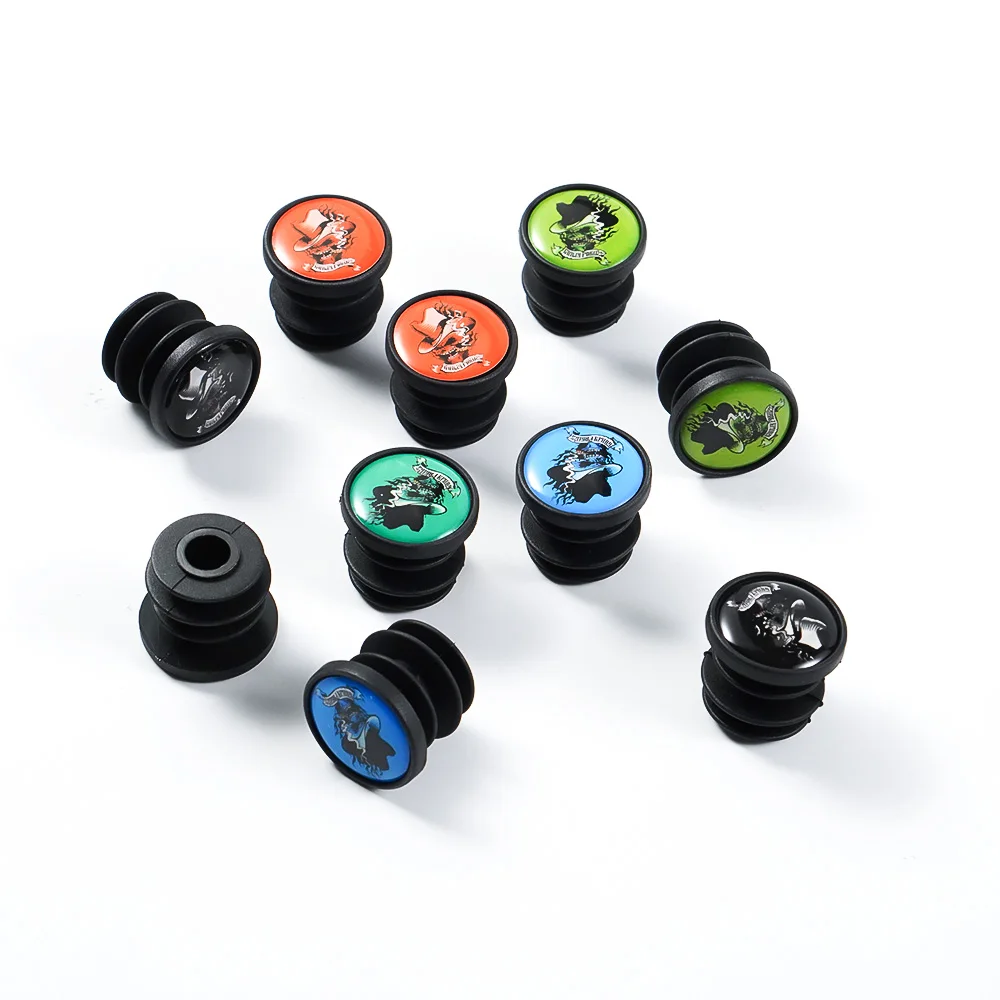 CNC Bike Accessories Handlebar Plug MTB Road Bike Grips End Cap 22mm Cycling Handle Bar Plug Caps HD8800 Bicycle Parts Image