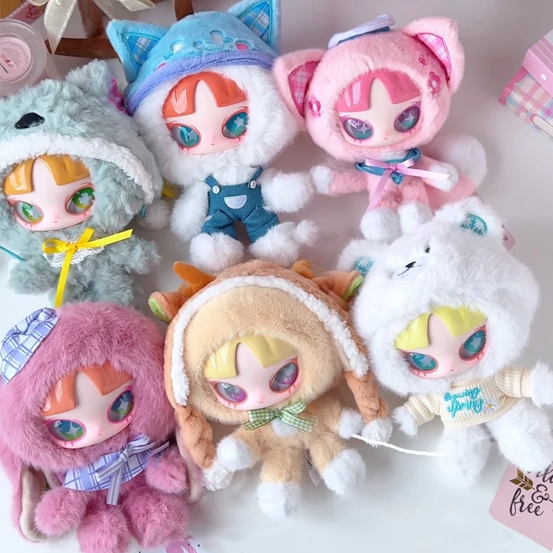 INN'S Crossing Spring Series Blind Box Niedliche INNS Vinyl Plüschpuppe Überraschungstasche Actionfigur Anime Puppe Mystery Box Anhänger Spielzeug Image