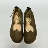 Frauen Gothic Mittelalter Retro Fee Hexe Schuhe Rollenspiele Kostüme Britischen Stil Karneval Party Ritter Retro Mode Schuhe